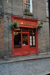 Hailing on Temple St.